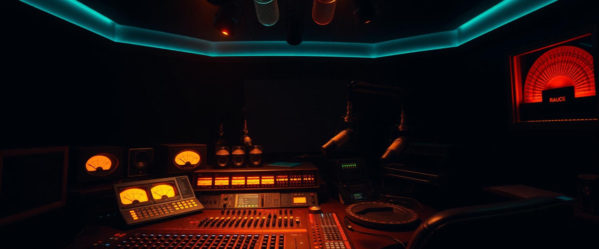 Radio Telesentinel broadcast studio